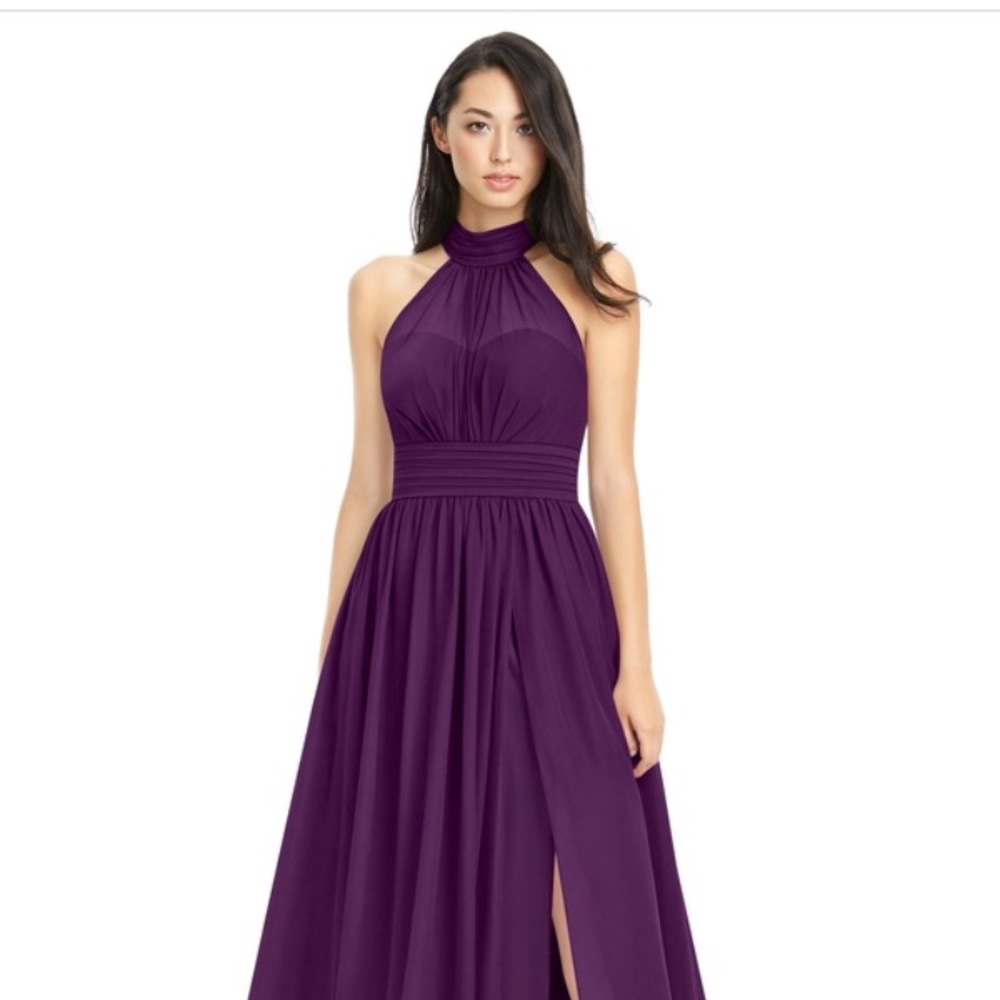 Azazie Grape Bridesmaid Dress